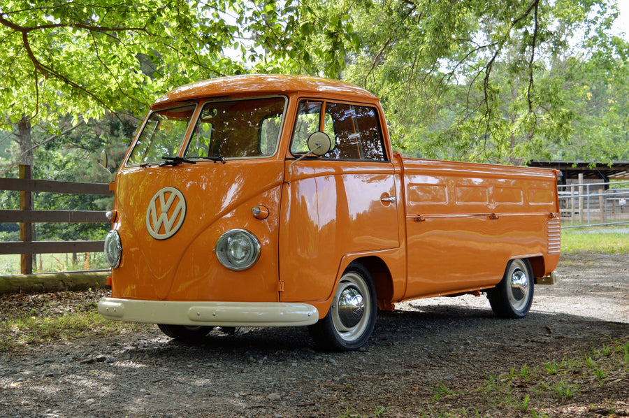 1969 VW Bus - Orange Single Cab — Overland Imports