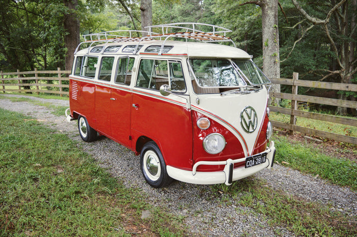 1971 Volkswagon Bus Vanagon Kombi Custom Safari 23 Window Ragtop Samba Type 2 T1 — Overland Imports