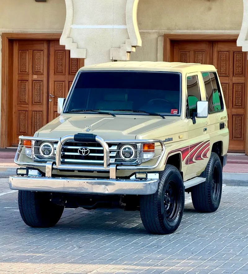 1986 Toyota Land Cruiser 70 Series SWB — GCC Spec · LHD · Manual · 112,000 km